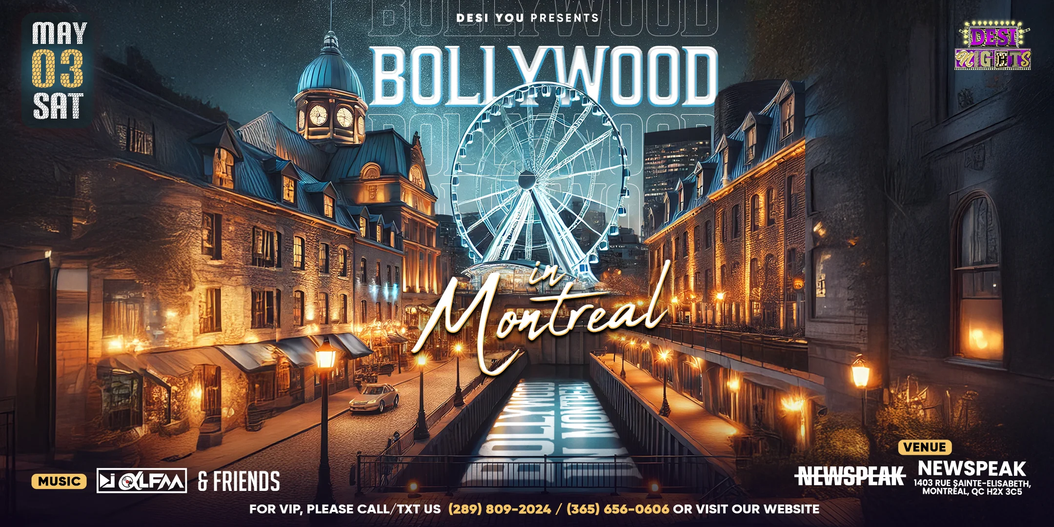 Desi Nights ™ – BOLLYWOOD IN MONTREAL