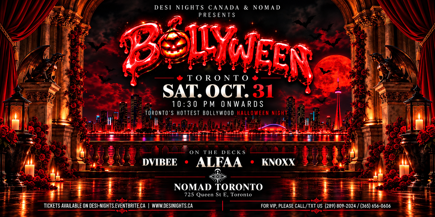 BOLLYWEEN – Toronto’s Hottest Bollywood Halloween Night.