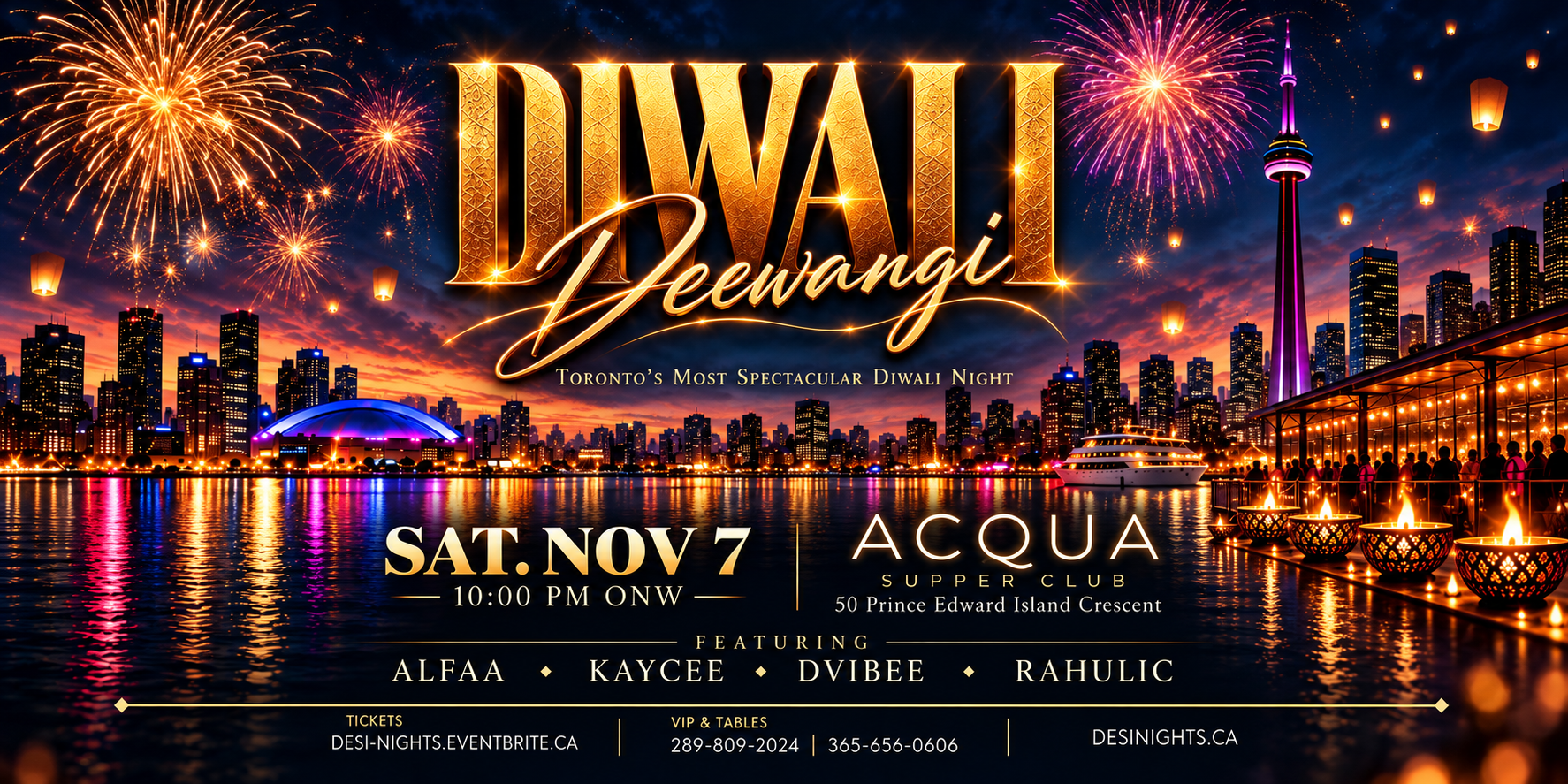 DIWALI DEEWANGI | Toronto’s Most Spectacular Diwali Night